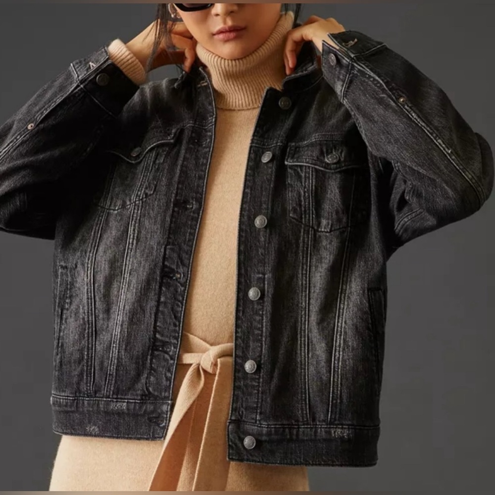 Pilcro Black Jean Jacket